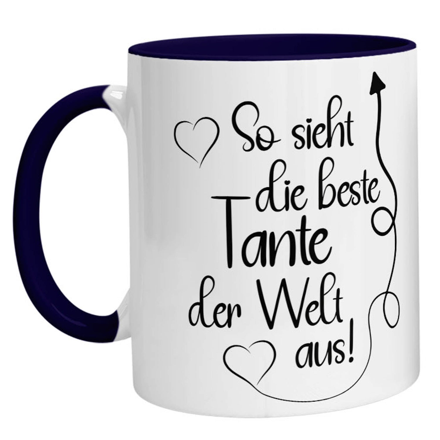 Tasse - So sieht die beste Tante der Welt aus - Zwergenstick