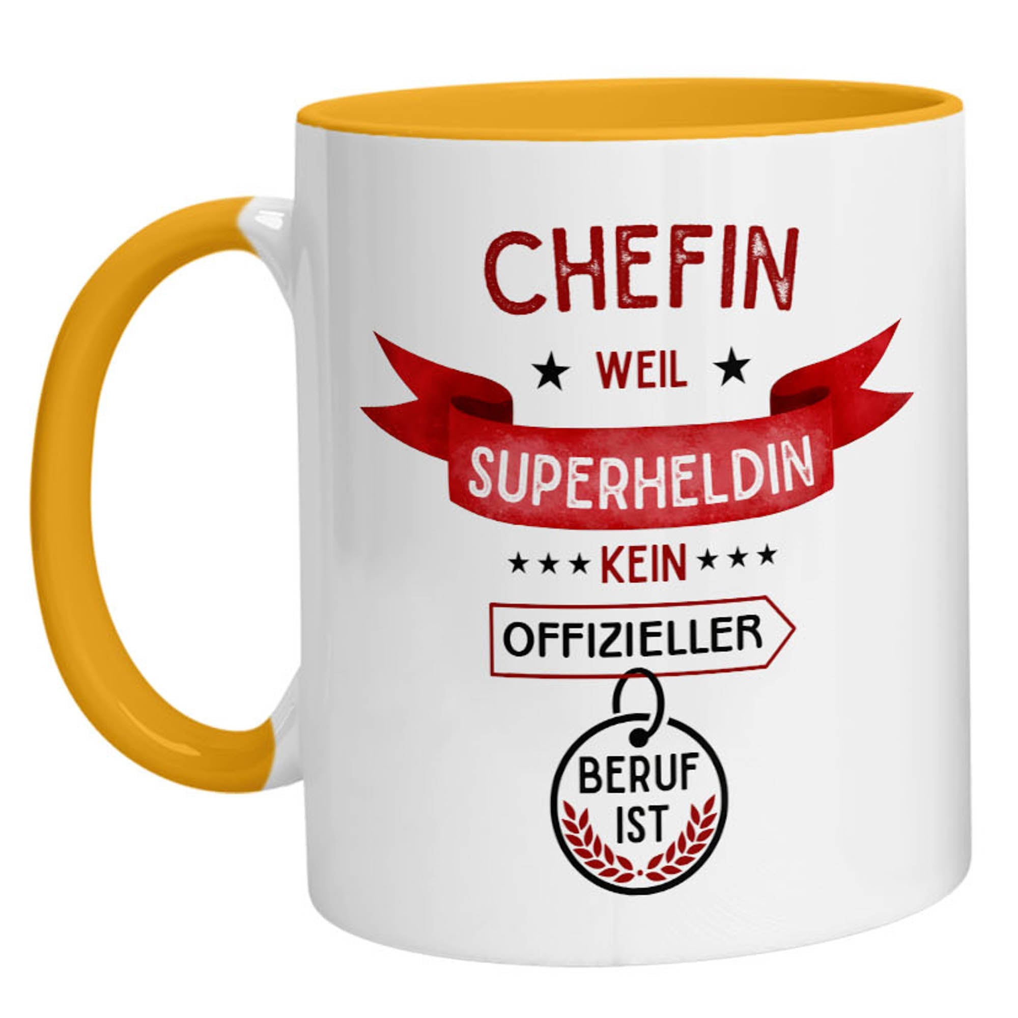 Tasse - Superheldin Chefin - Zwergenstick